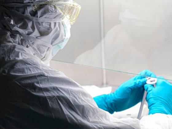 scientist laboratory development plasmid dna